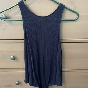 Navy bodysuit